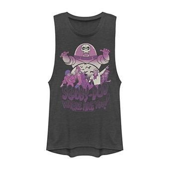 Juniors' Scooby-Doo Where Are You Spooky Space Kook Muscle Tank Top