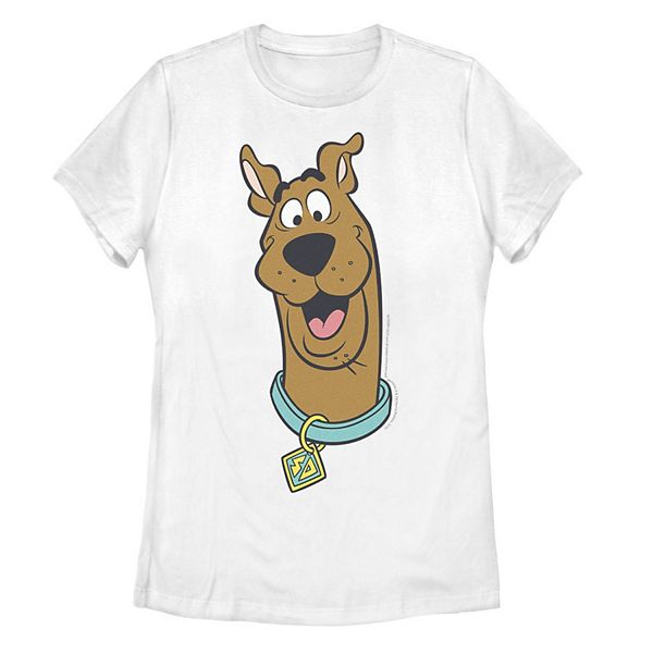 Juniors' Scooby-Doo Scooby Portrait Graphic Tee