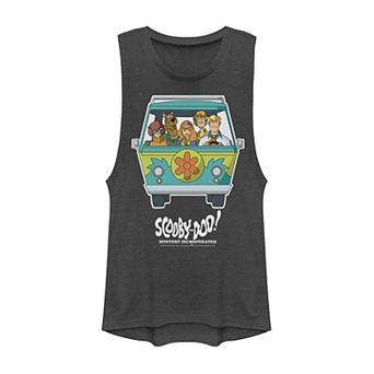 Juniors' Scooby-Doo Mystery Incorporated Mystery Machine Portrait Muscle Tank Top