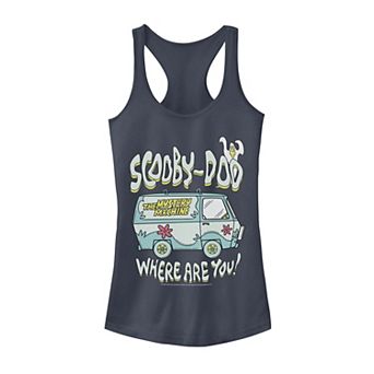 Juniors' Scooby-Doo Where Are You Ghost Mystery Machine Tank Top