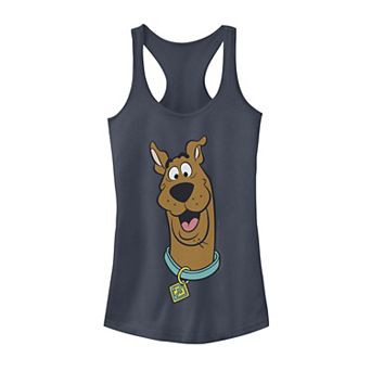 Juniors' Scooby-Doo Big Face Tank Top