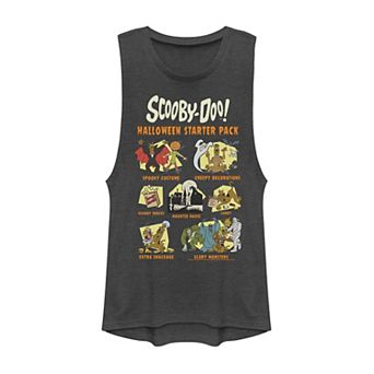 Juniors' Scooby-Doo "Halloween Starter Pack" Muscle Graphic Tank Top