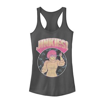 Juniors' Scooby-Doo Velma "Jinkies" Graphic Tank Top