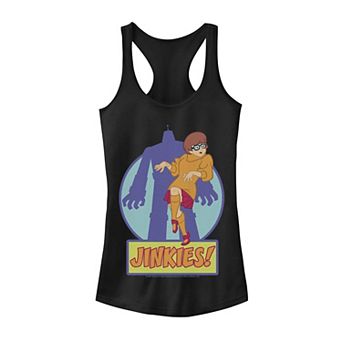 Juniors' Scooby-Doo Velma Jinkies Monster Shadow Tank Top