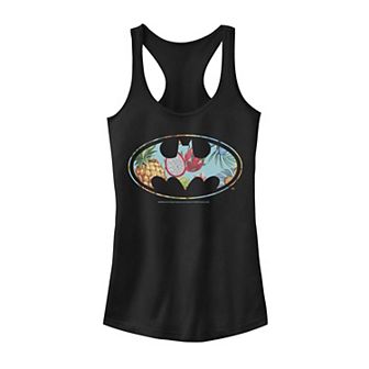 Juniors' DC Comics Batman Fruit Logo Tank Top