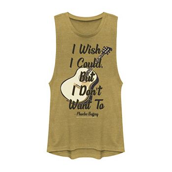 Juniors Friends I Wish I Could But I Don T Want To Phoebe Quote Tank