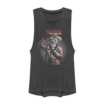 Juniors' DC Comics Batman The Joker Tank Top