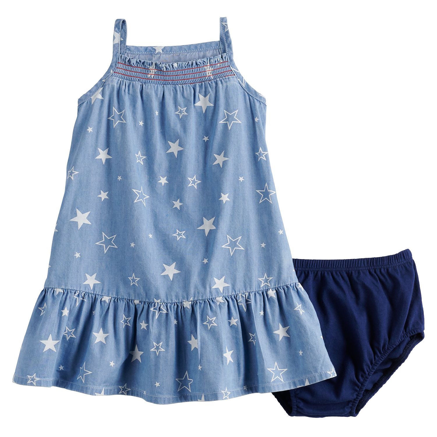 baby chambray dress