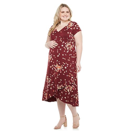 maternity dresses high low