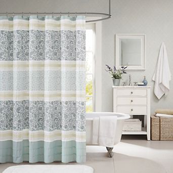 Madison Park Vanessa Cotton Shower Curtain