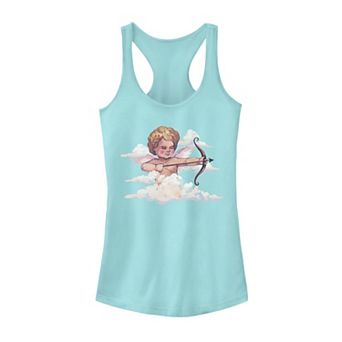 Juniors' Vintage Cupid Valentine's Day Tank Top