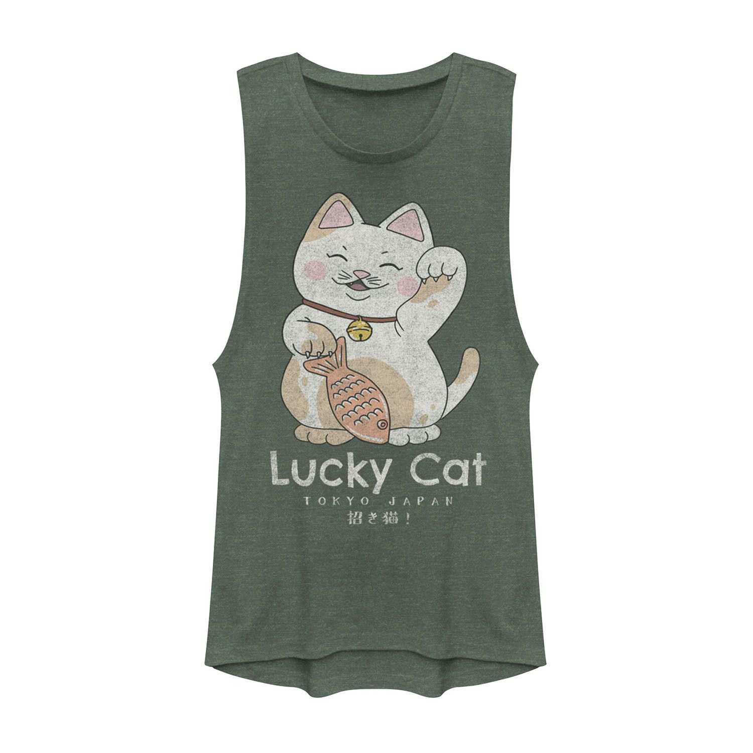 lucky cat top