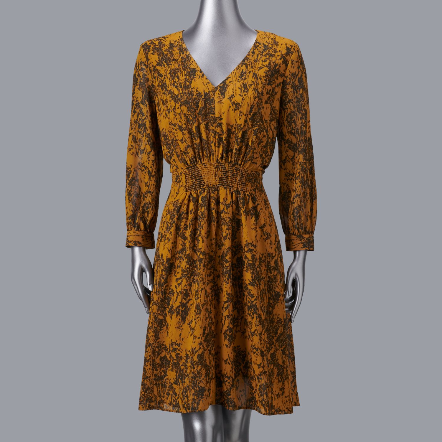 vera wang chiffon dress