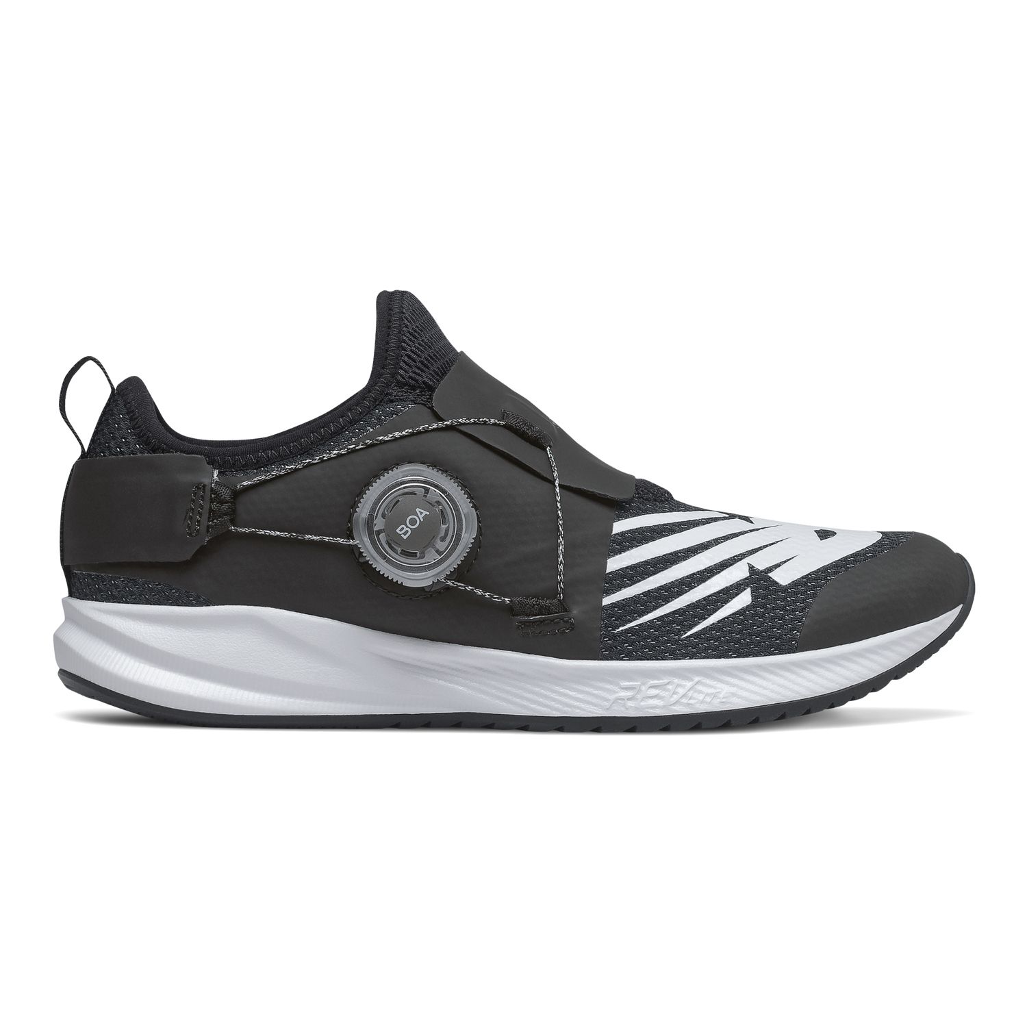new balance kids black shoes