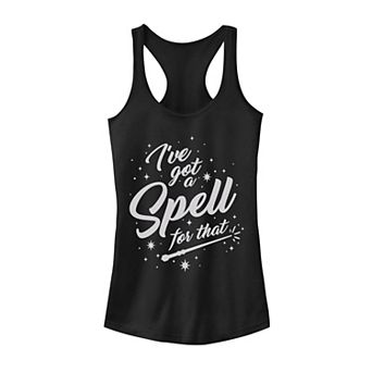 Juniors' I've Got A Spell For That Sparkle Tank Top