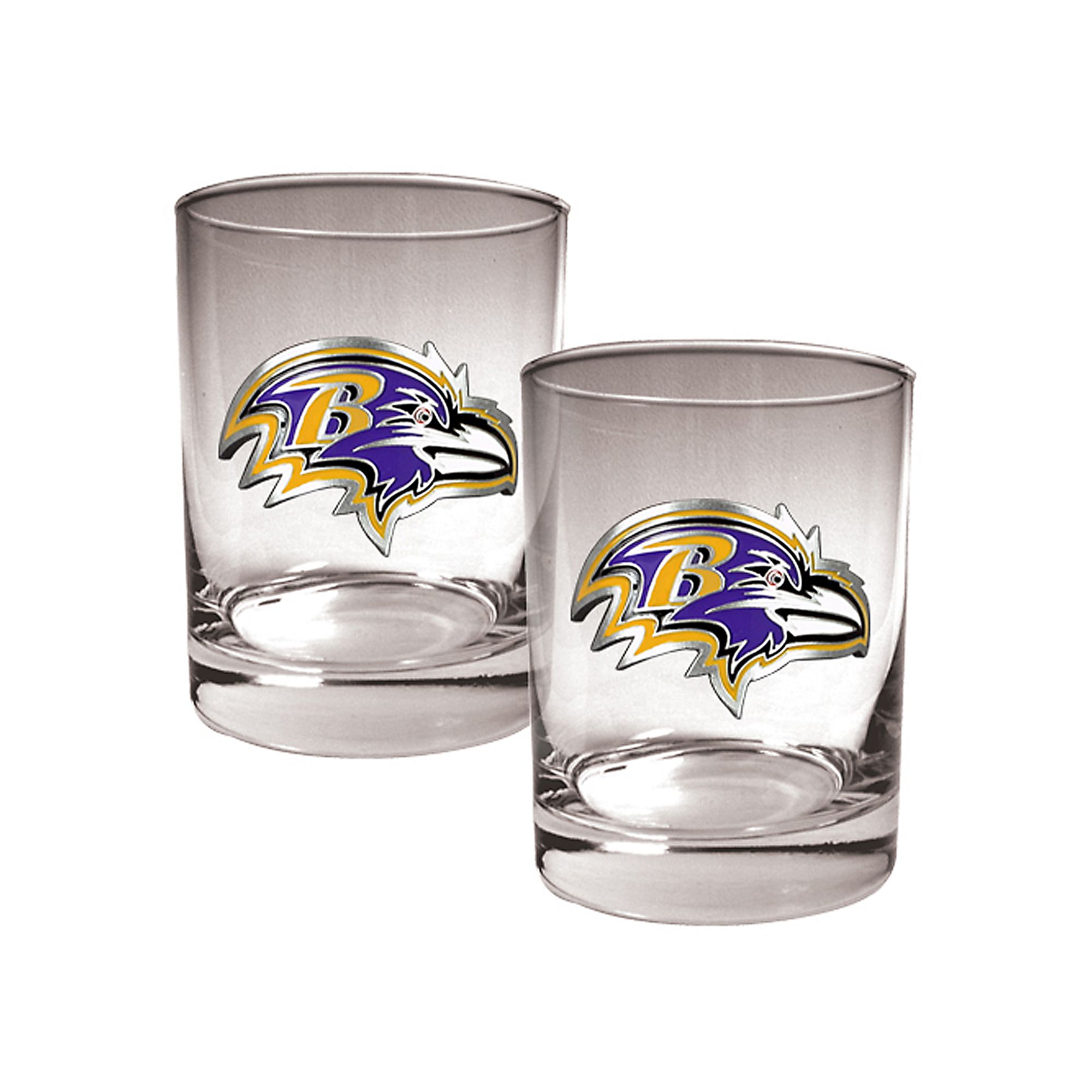 Baltimore Ravens 2-pc. Rocks Glass Set, Purple