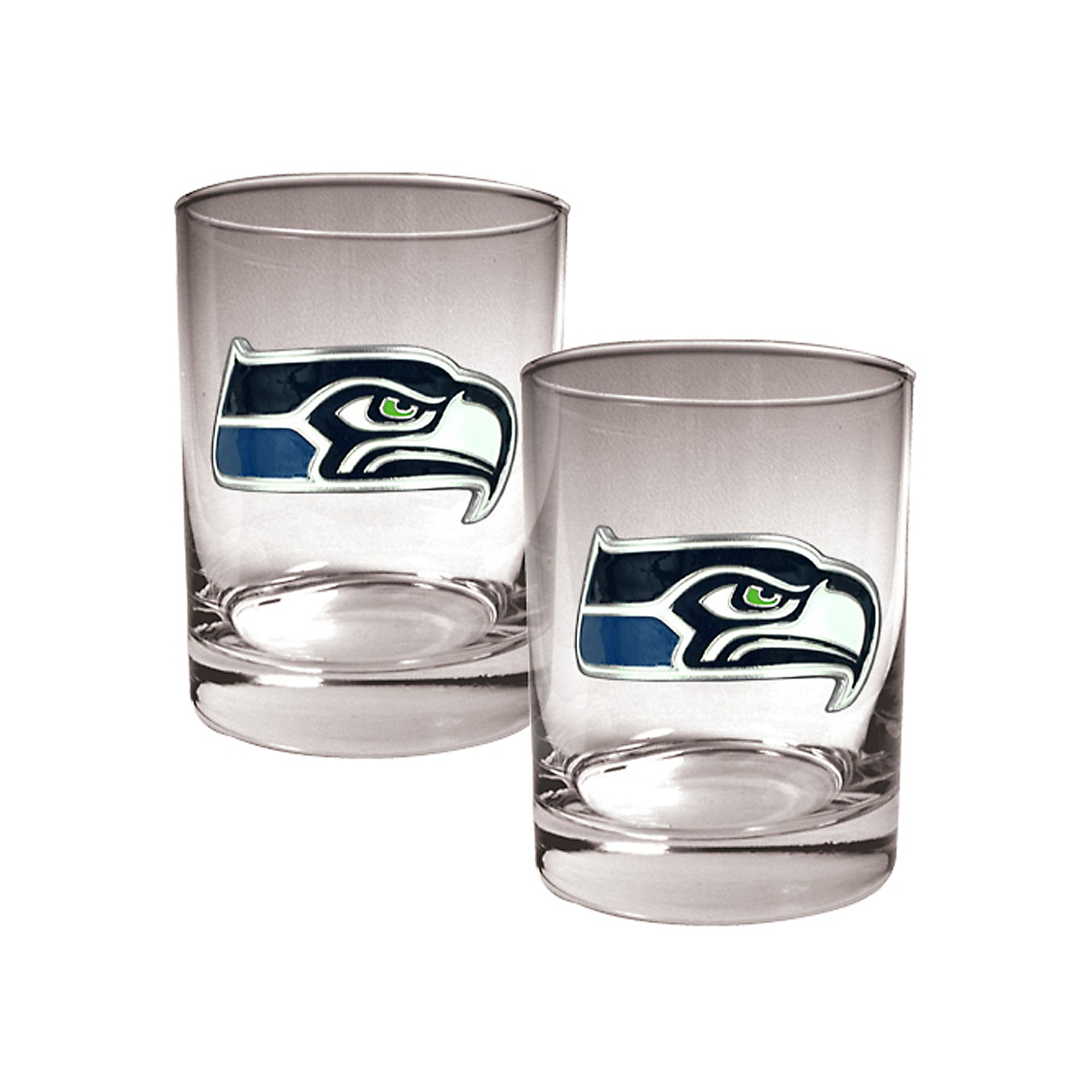 Seattle Seahawks 2-pc. Rocks Glass Set, Blue