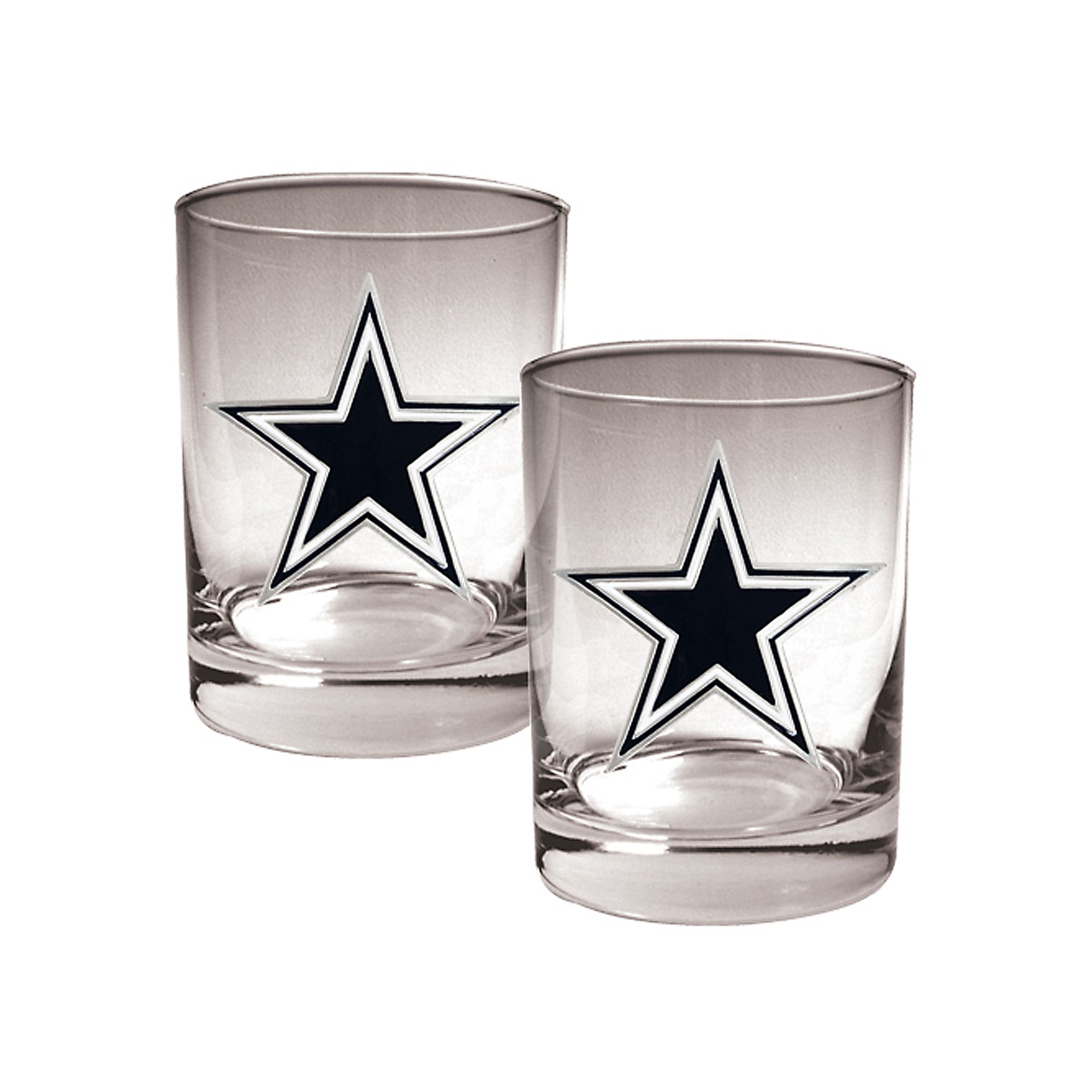 Dallas Cowboys 2-pc. Rocks Glass Set, Blue