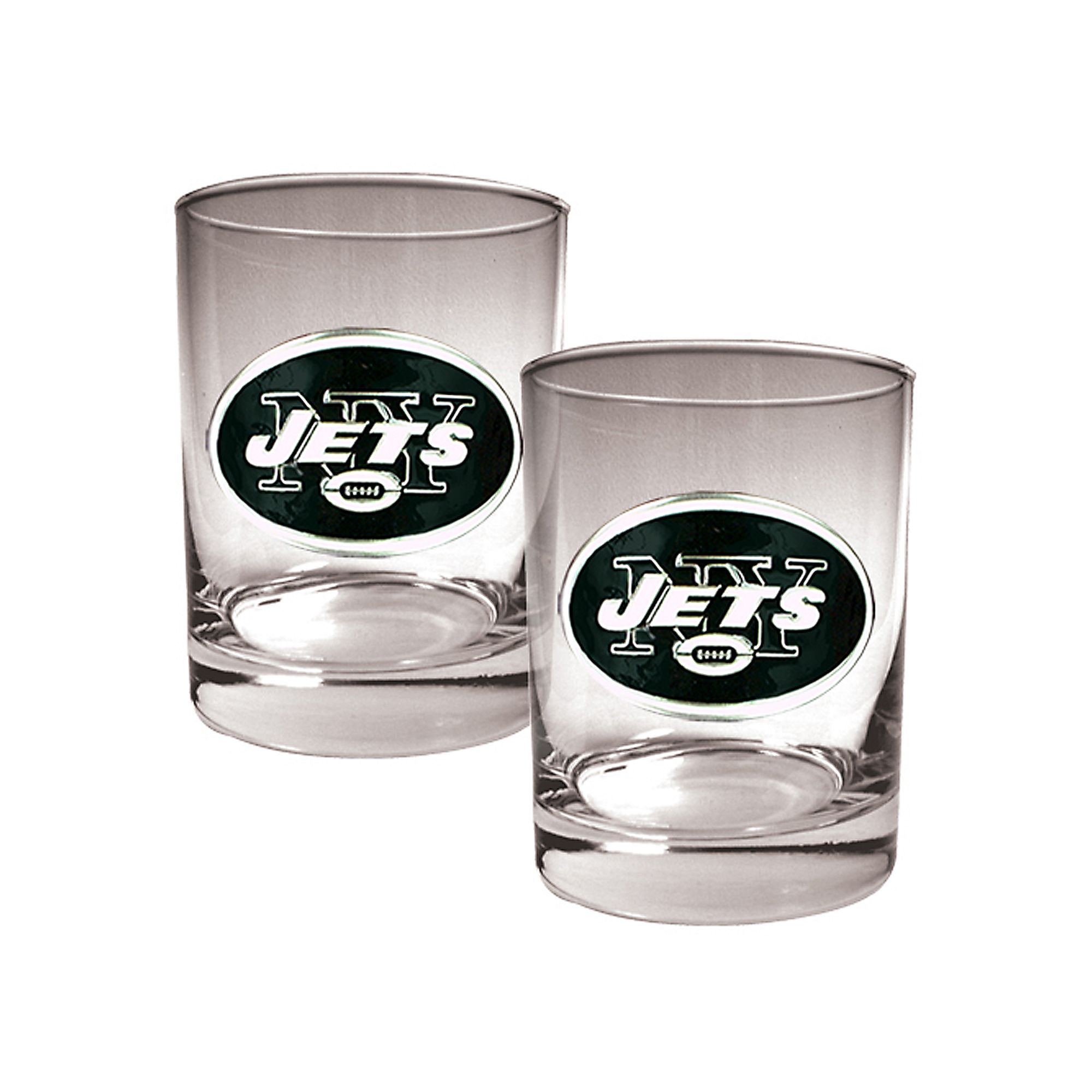 New York Jets 2-pc. Rocks Glass Set, Green