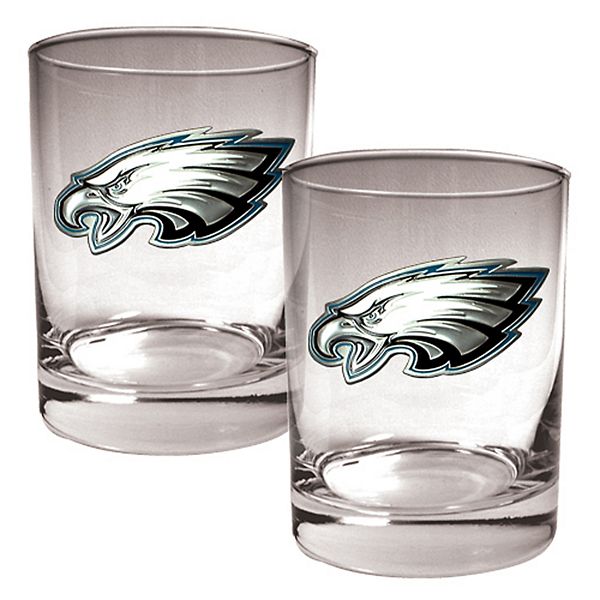 Philadelphia Eagles Two-Piece 16oz. Pint Glass Set