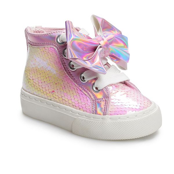 Jojo Siwa Sequin Toddler Girls High Top Shoes