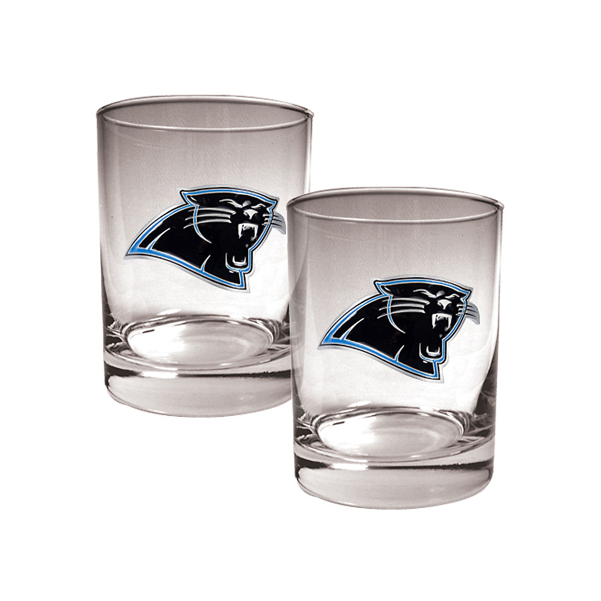 Carolina Panthers 2-pc. Rocks Glass Set, Blue