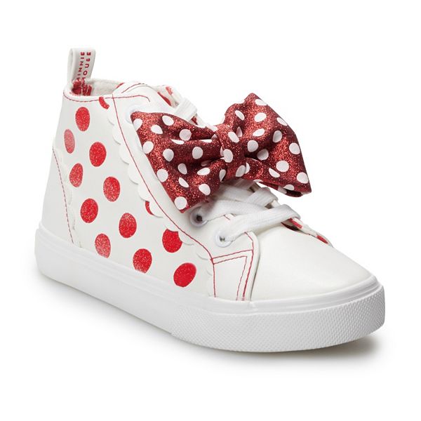 Disney S Minnie Mouse Girls High Top Shoes
