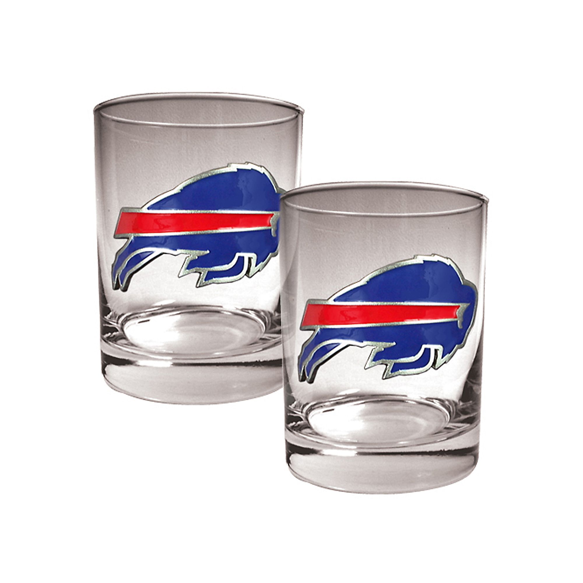 Buffalo Bills 2-pc. Rocks Glass Set, Red