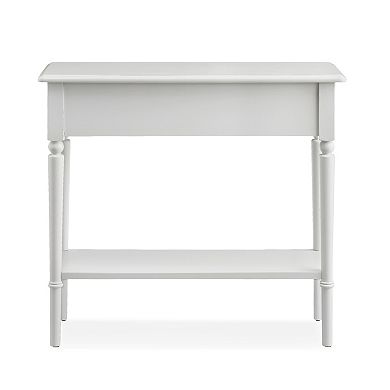 Leick Furniture Greige Coastal Narrow Hall Stand