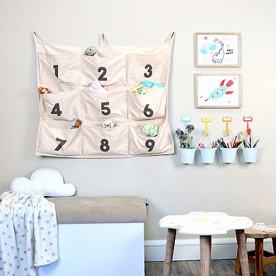 Kids New View Playroom Organizer Curate Decor 11-piece Set