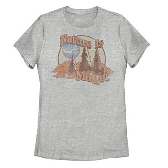 Juniors' "Nature Is Magic" Graphic Tee