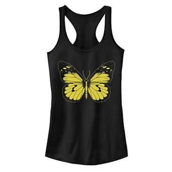 Juniors' Butterfly Graphic Tank Top