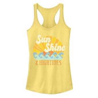 Juniors' Good Vibes Graphic Tank Top