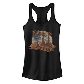 Juniors' "Nature Is Magic" Graphic Tank Top
