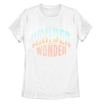 Juniors' Wander & Wonder Graphic Tee