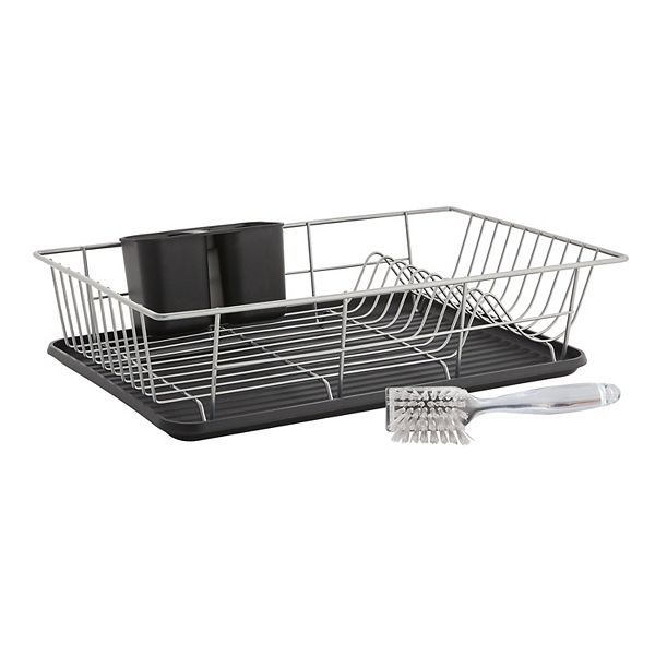 Farberware Slim Dish Rack - Black, 1 ct - Harris Teeter