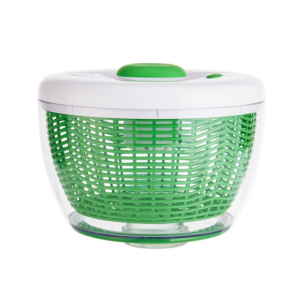 Green Farberware 5206684 Professional Salad Spinner with Stopper 