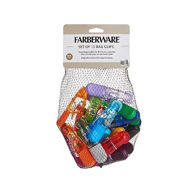 Farberware Classic 15-pc. Bag Clip Set