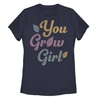 Juniors' You Grow Girl Graphic Tee