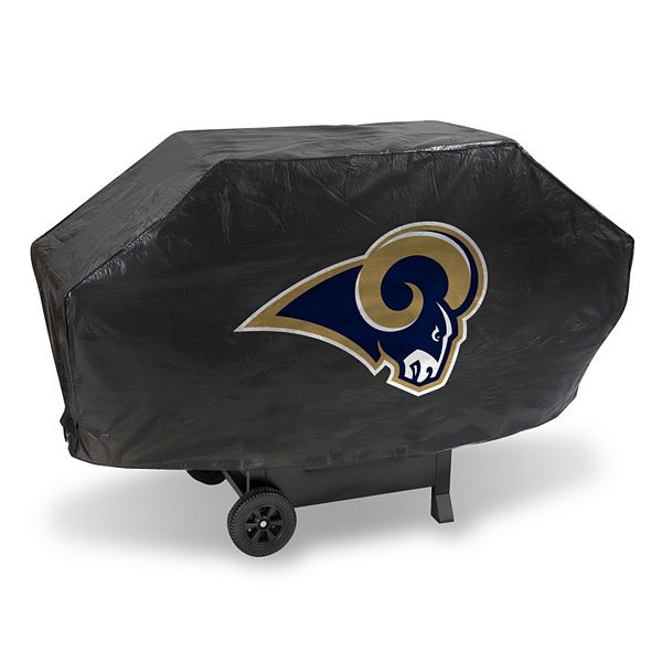 NFL Rams STL LA Football Helmet Weber Barbeque BBQ Grill Lid Cover