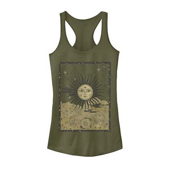 Juniors' Celestial Tarot Tank Top