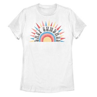 Juniors' Lazy Sundaze Sunshine Graphic Tee