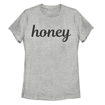 Juniors' Honey Graphic Tee