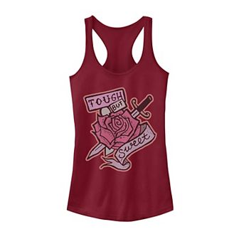Juniors' "Tough But Sweet" Tank Top