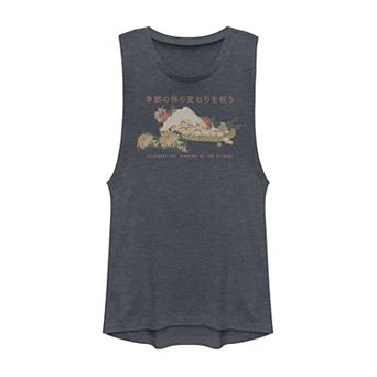 Juniors' "Changing of The Seasons" Muscle Tank Top