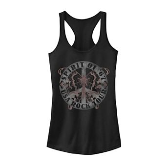 Juniors' "Spirit of '67 USA Rock Tour" Logo Tank Top