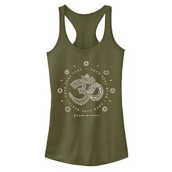 Juniors' "Open Your Mind Open Your Heart Open Your Soul" Tank Top