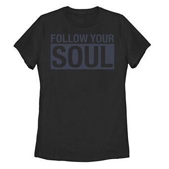 Juniors' "Follow Your Soul" Graphic Tee
