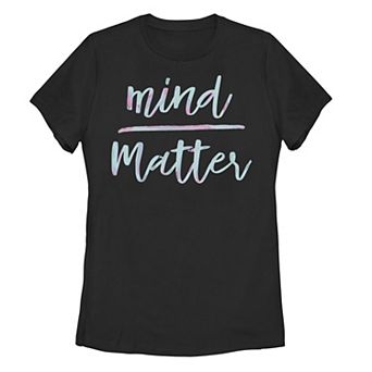Juniors' Mind Over Matter Graphic Tee