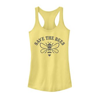 Juniors' Save The Bees Graphic Tank Top